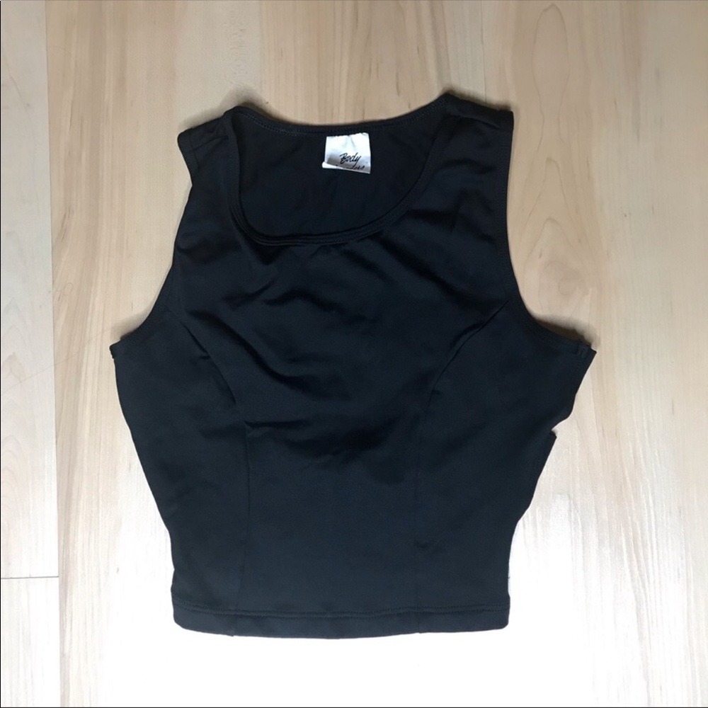 Body Wrappers Black Dance Tank Top